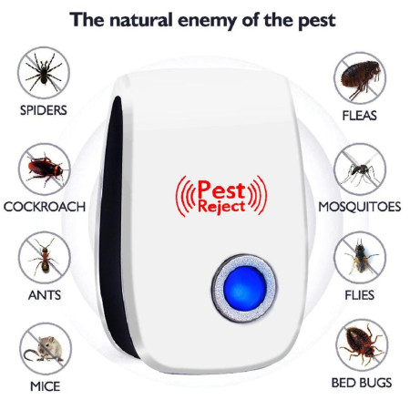 Ultrasonic Pest Repeller – Electronic Mosquito & Insect Control Device for Home Use